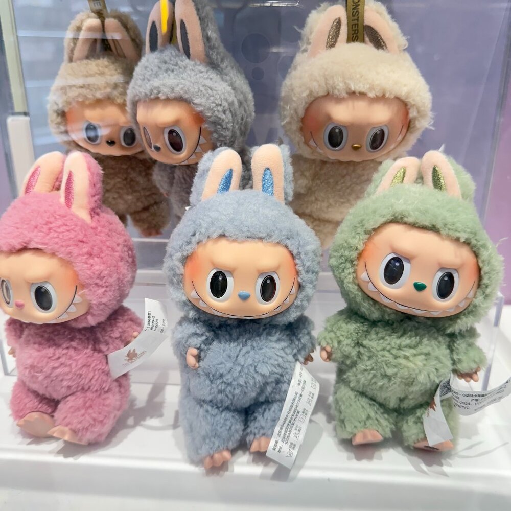 AUTHENTIC POP MART LABUBU MONSTERS EXCITING MACARON VINYL FACE BLIND BOX USA